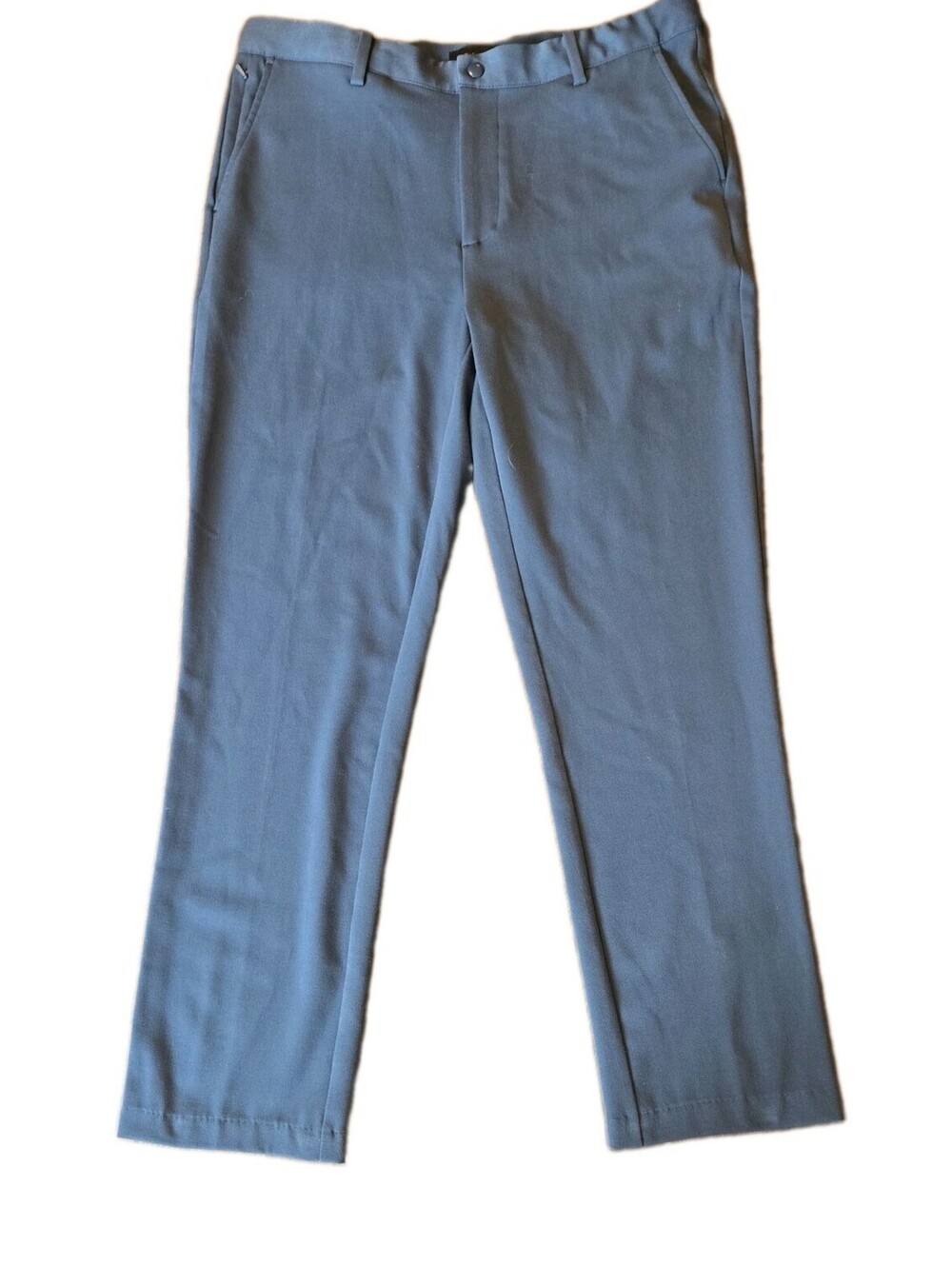 Quince Mens Blue Trousers Business Casual 34x30 Pants Ultra Stretch 24/7 Chino